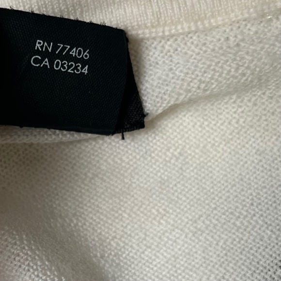 Club Monaco Agnes Merino Wool Colour Block Sweater, XS - Picture 11 of 11